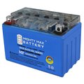 Mighty Max Battery YTX9-BS GEL Replacement Battery Compatible with UPlus YTX9-BS MAX3987378